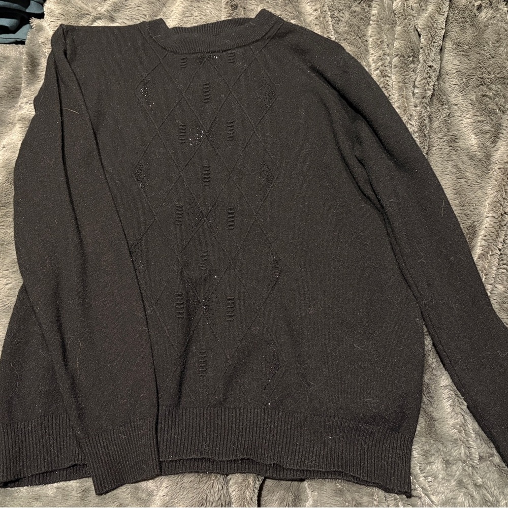 Women’s black sweater
